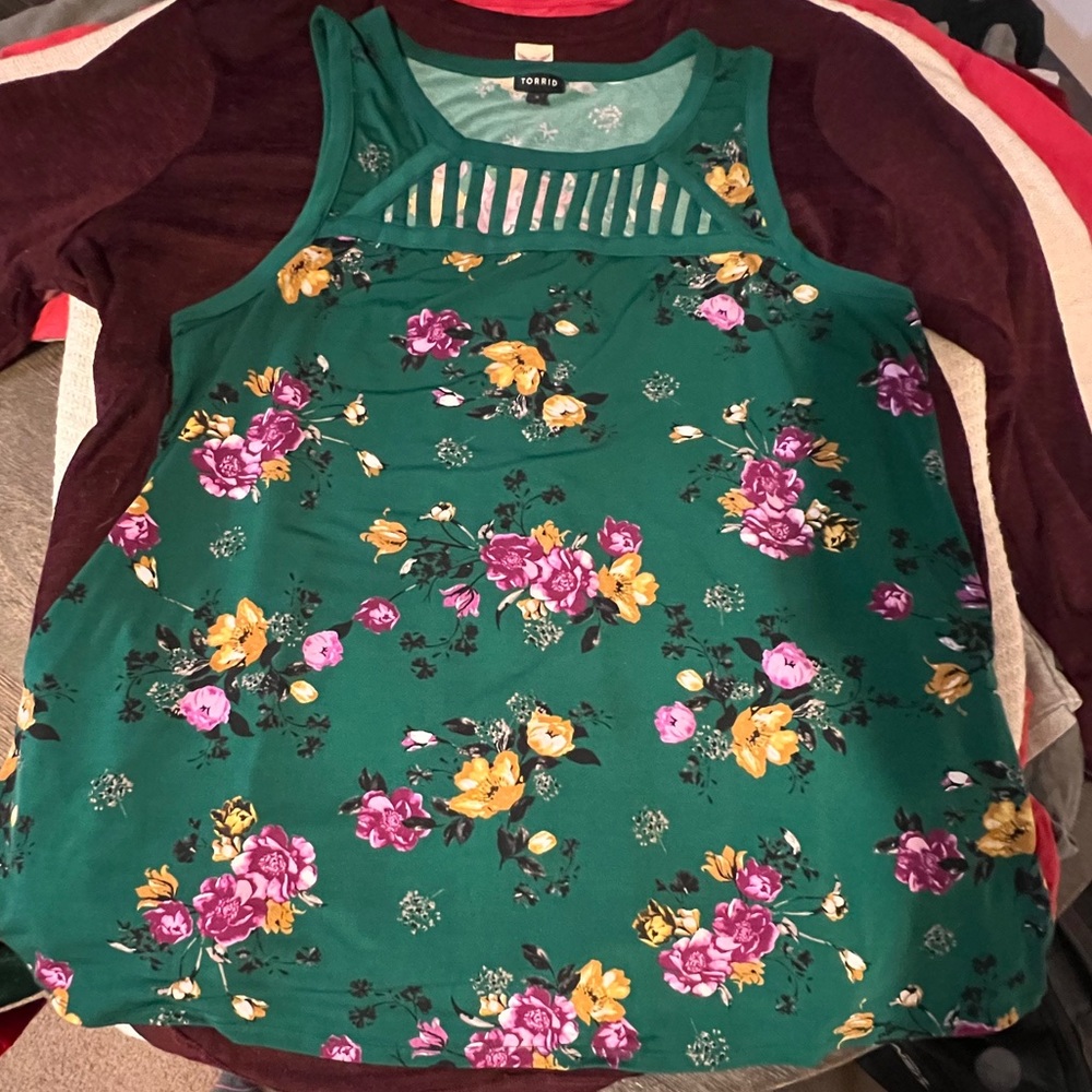 Floral Tank Top